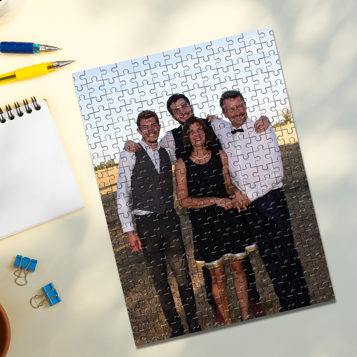 Custom Star Map - 35/300/500/1084pcs Personalized Custom Photo Puzzle Family