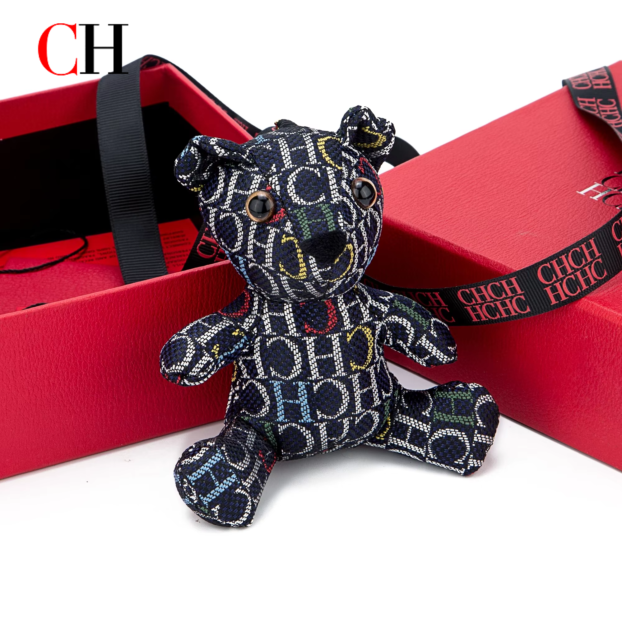CH Bear Plush Keychain Monogra - Monogram Keychain Leather recensione e prezzo