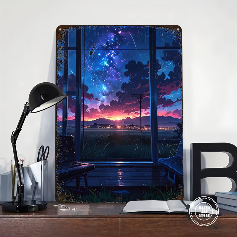 Anime Window View of Starry Ni - Custom Night Sky recensione e prezzo