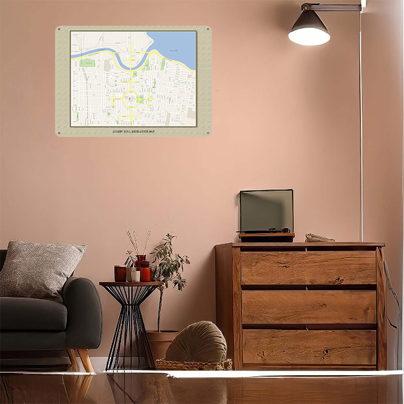Silent Hill Revelation Map Met - Custom Map Poster recensione e prezzo