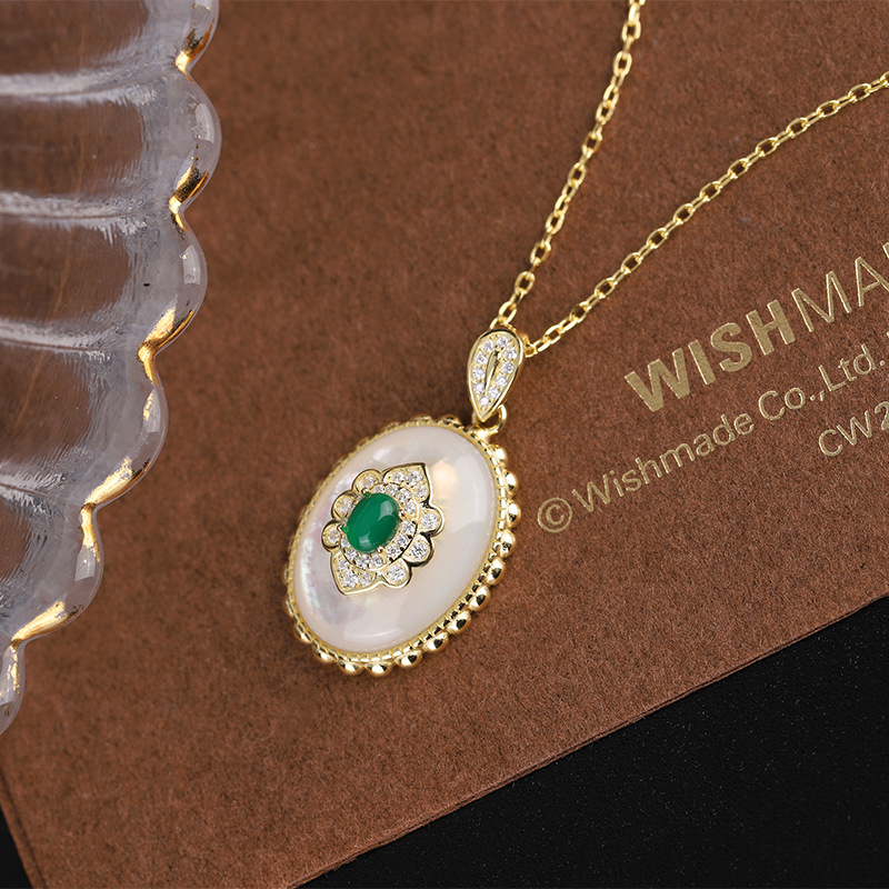 Women's Fashion Light Luxury F - Birth Flower Necklace recensione e prezzo