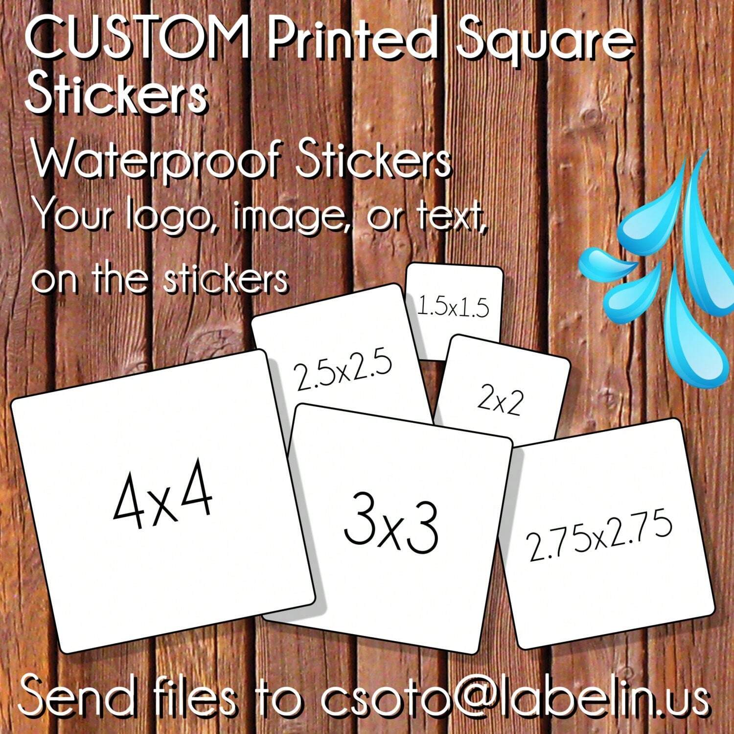 Custom stickers 4-8 cm persona - Personalised Candle Label recensione e prezzo