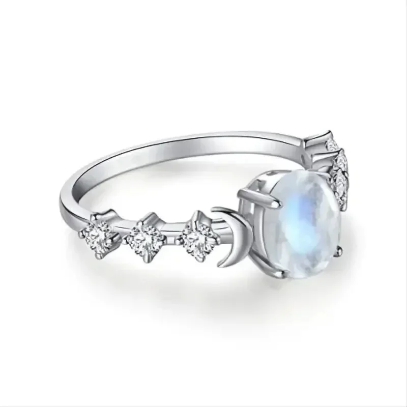 Oval Shaped Moonstone Curved M - Custom Night Sky recensione e prezzo