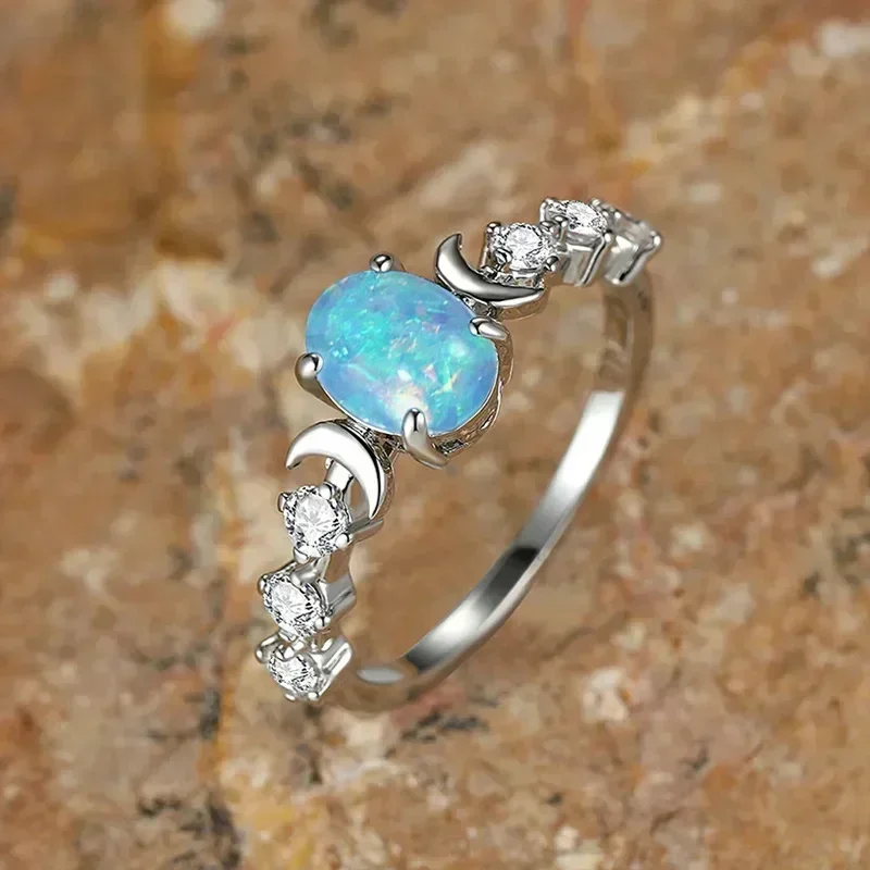 Oval Shaped Moonstone Curved M - Custom Night Sky recensione e prezzo