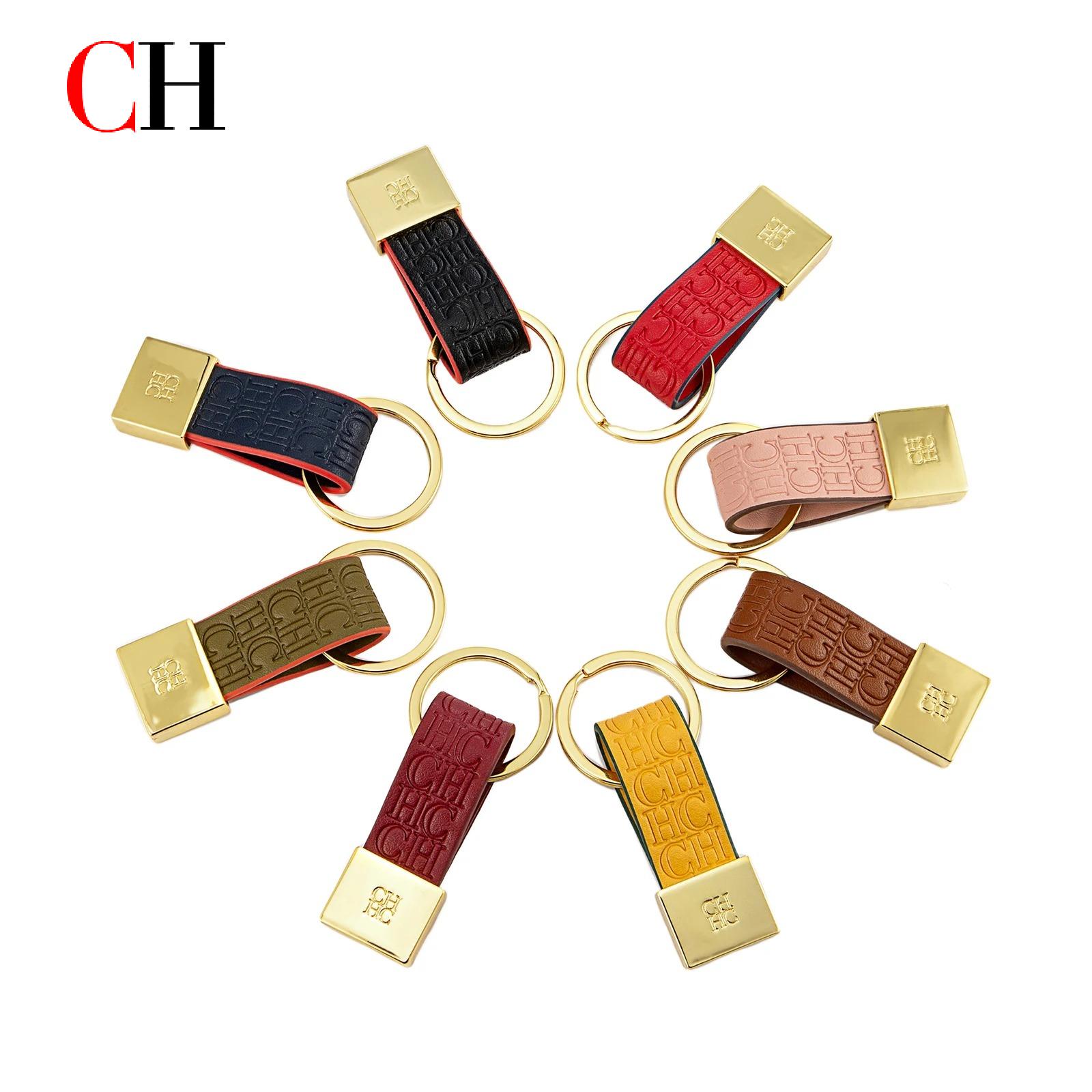 CH Embossed Monogram Leather K - Monogram Keychain Leather recensione e prezzo