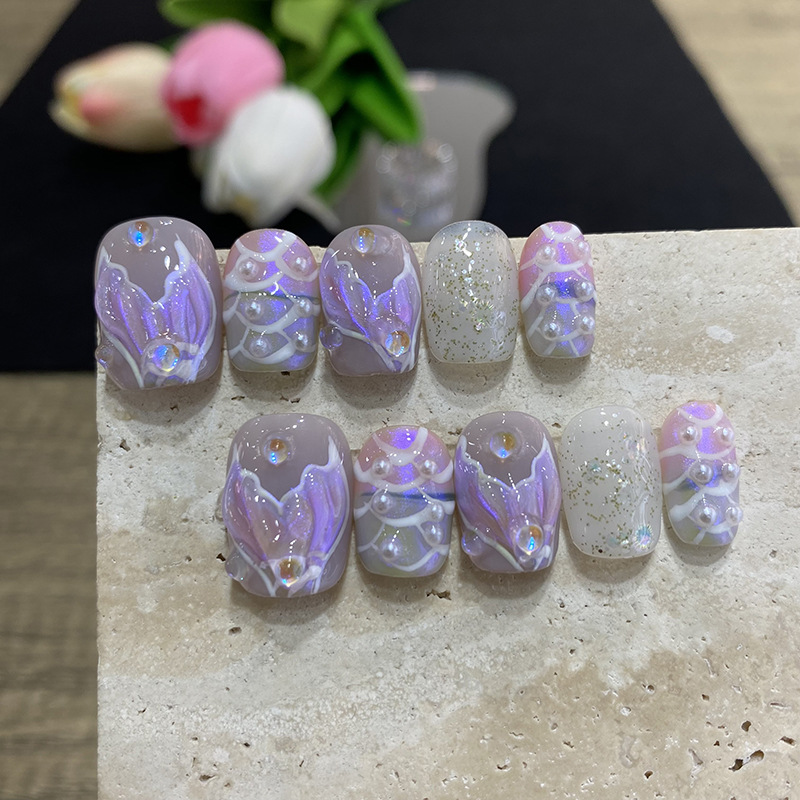 10pcs Butterfly Flower Fake Na - Pressed Flower Art recensione e prezzo