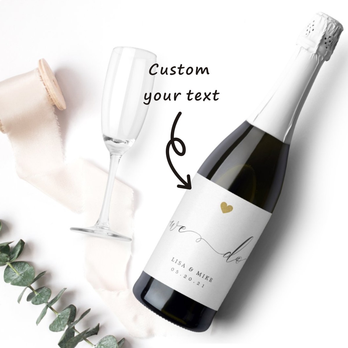 30pcs Wedding Wine Bottle Labe - Personalized Name Box recensione e prezzo