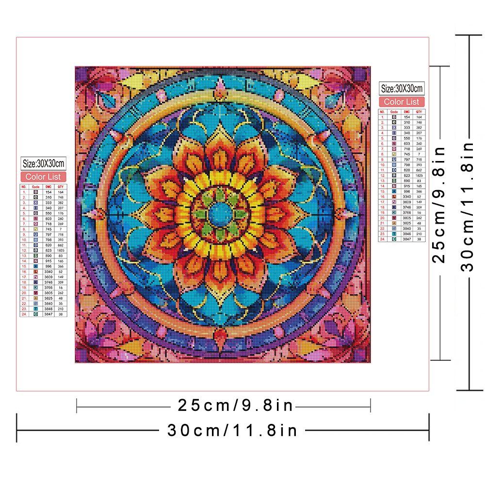 Diamond Painting Mandala Flowe - Photo Mosaic Print recensione e prezzo