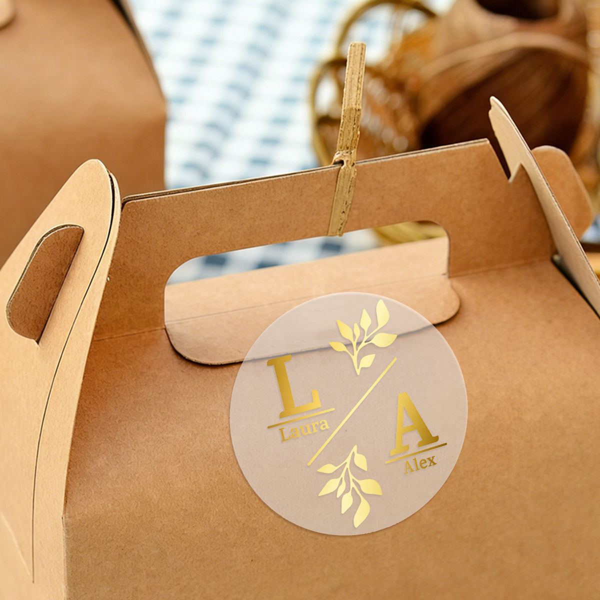 30/60/120/240pcs Custom Text R - Personalised Candle Label recensione e prezzo