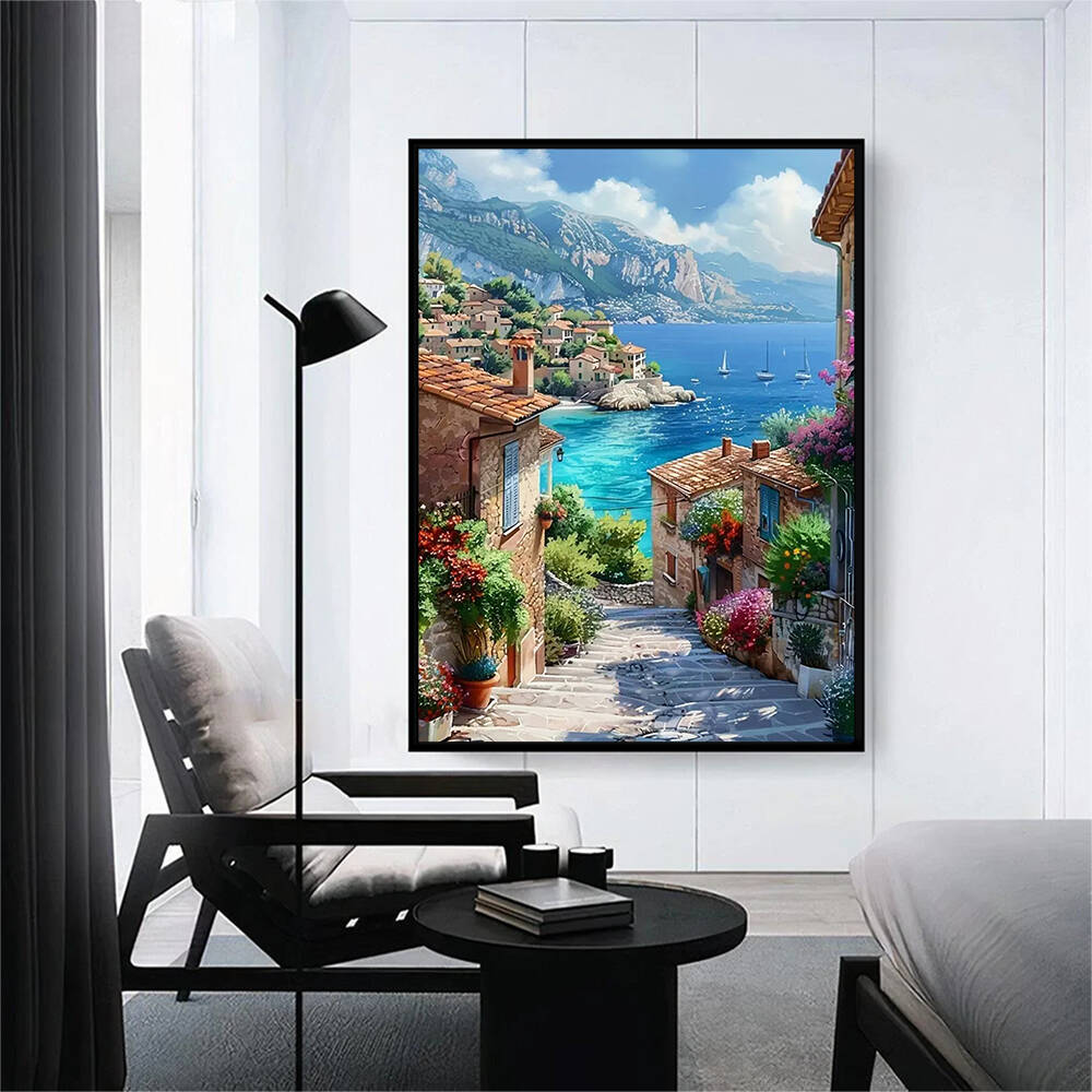 1pc frameless  Diamond Paintin - Photo Mosaic Print recensione e prezzo