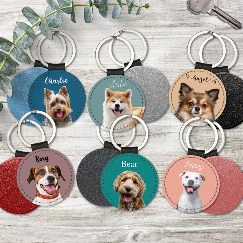 Custom Pet Photo Keychain Pers - Pet Portrait Custom recensione e prezzo