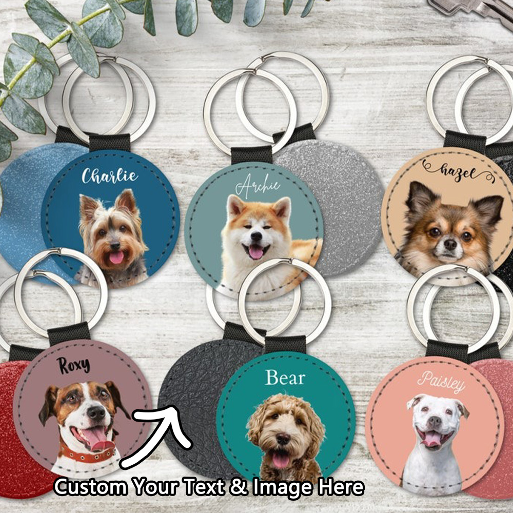 Custom Pet Photo Keychain Pers - Pet Portrait Custom recensione e prezzo