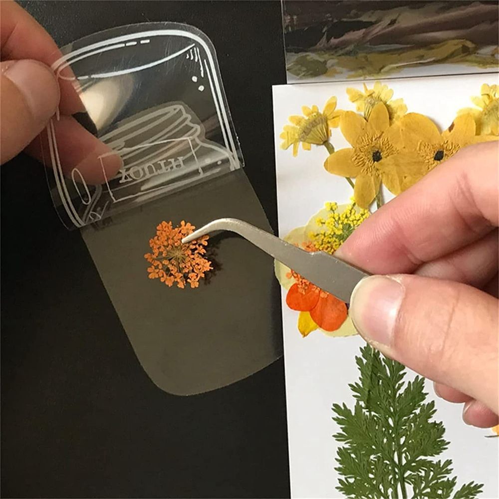 30Pcs Handmade DIY Transparent - Dried Flower Bookmark recensione e prezzo