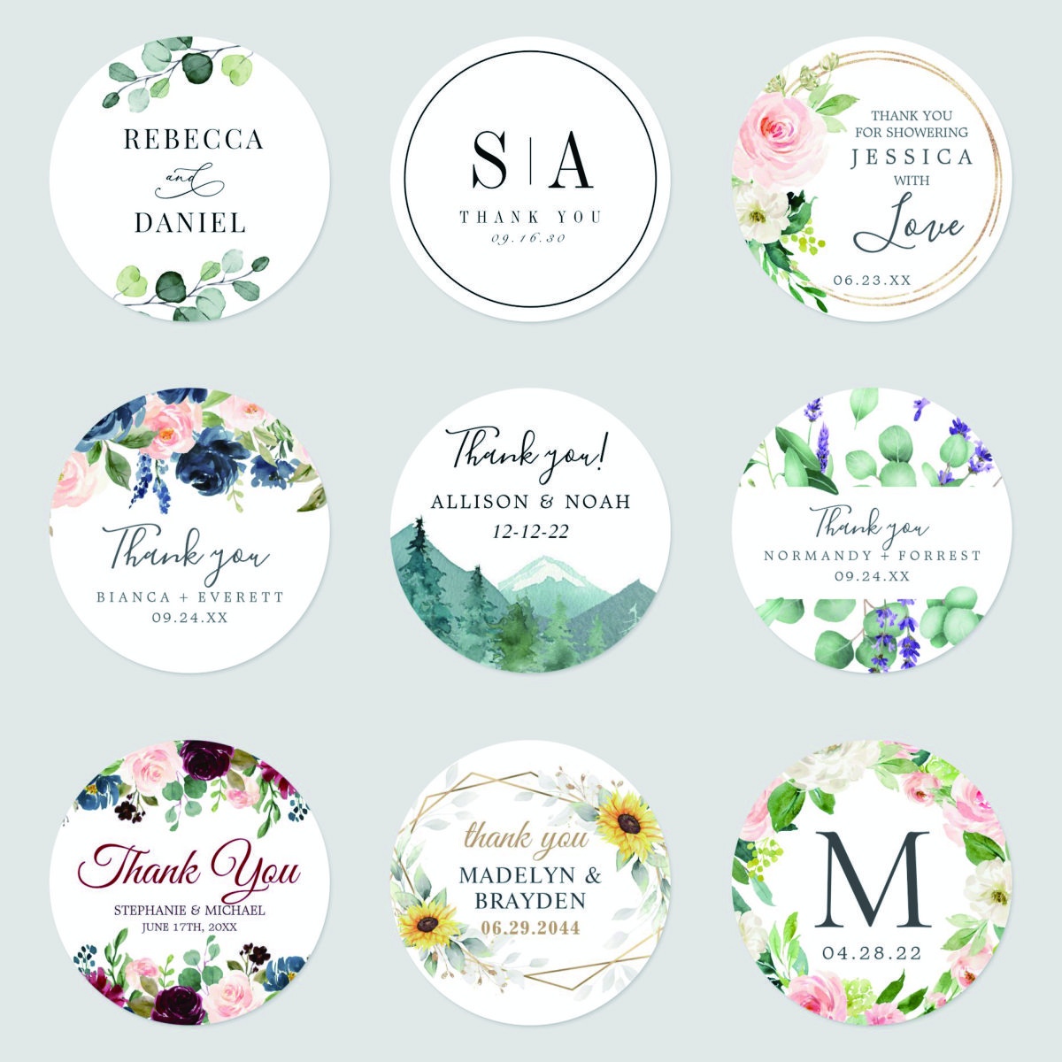96 Pcs Personalized Round Circ - Personalised Candle Label recensione e prezzo