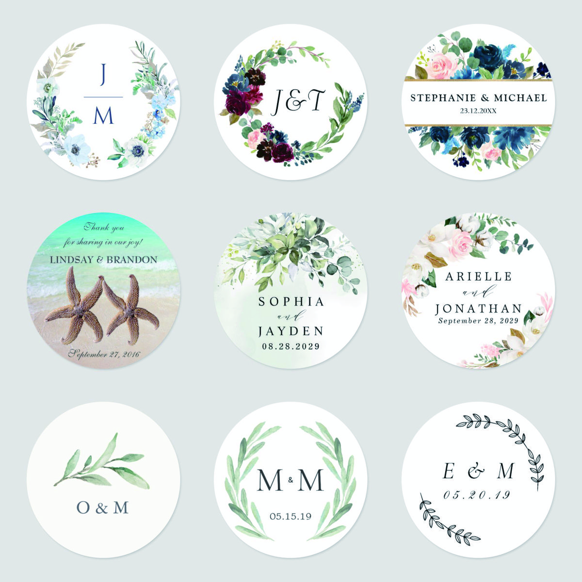 96 Pcs Personalized Round Circ - Personalised Candle Label recensione e prezzo