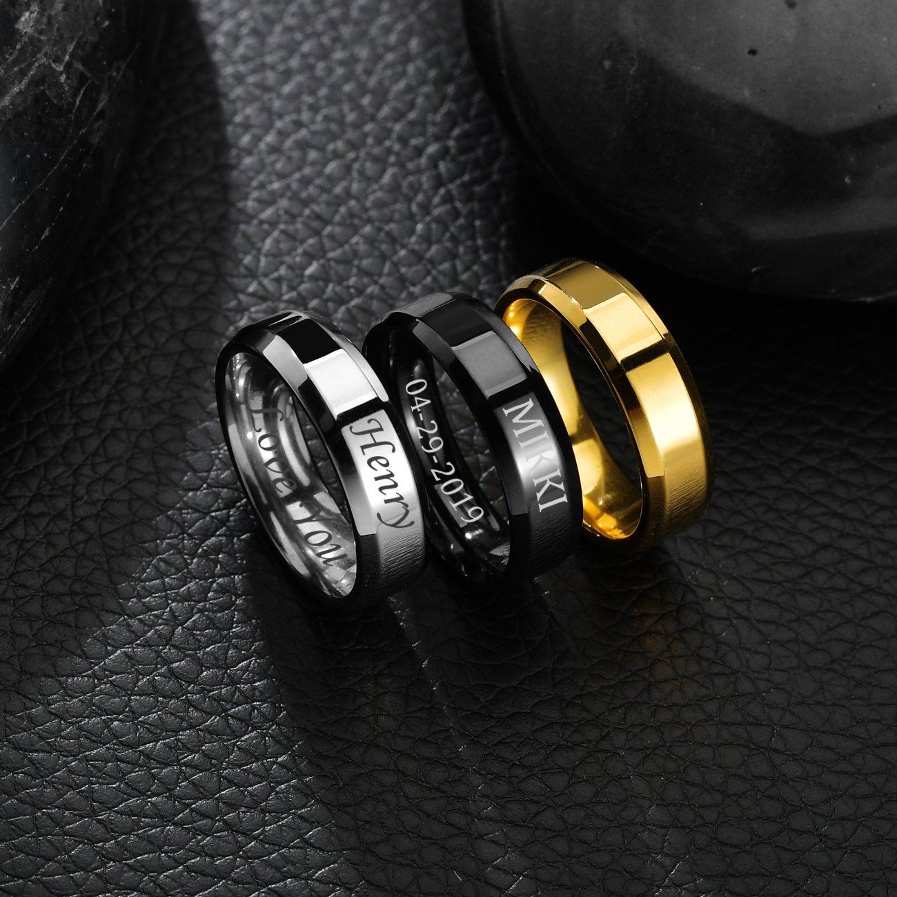 Atoztide 4/6/8mm Personalized  - Initial Ring Custom recensione e prezzo