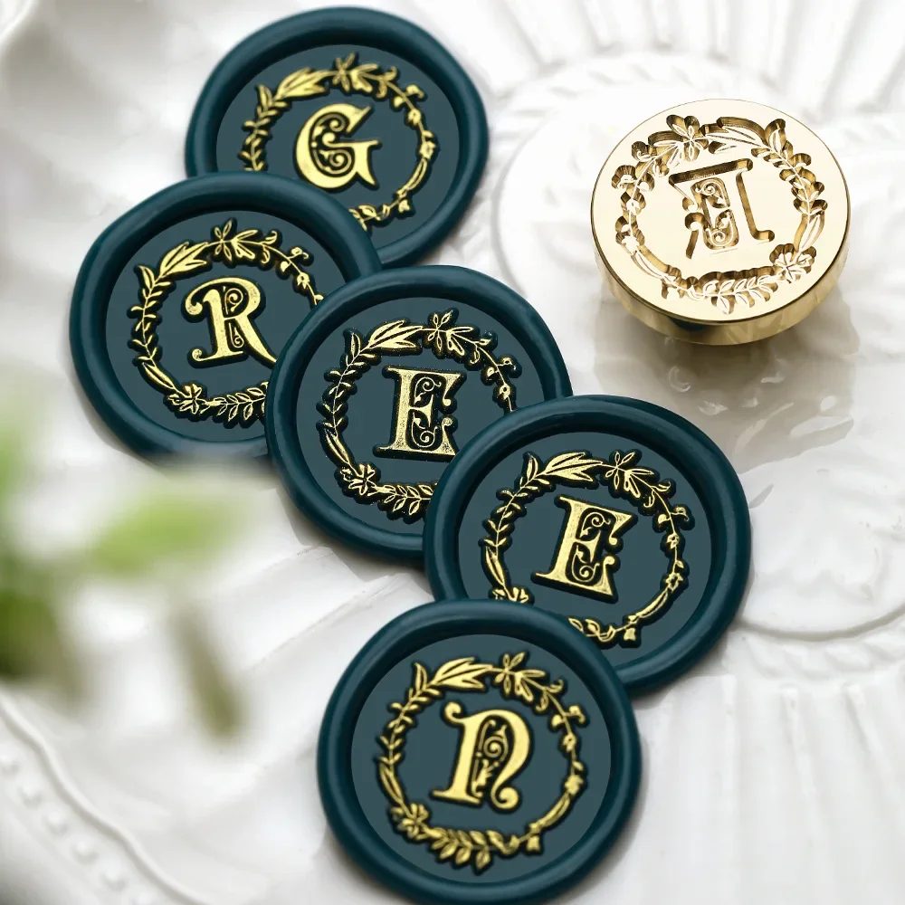 Flower wreath Letter Wax Seal  - Wax Seal Letter Kit recensione e prezzo