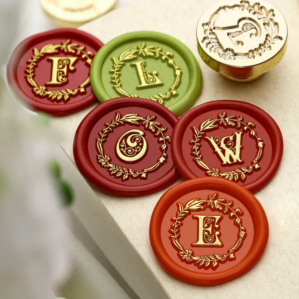 Flower wreath Letter Wax Seal  - Wax Seal Letter Kit recensione e prezzo