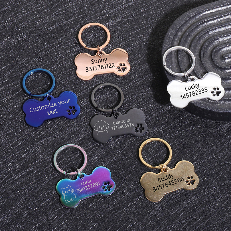Custom Name Dog Tags Personali - Pet Portrait Custom recensione e prezzo