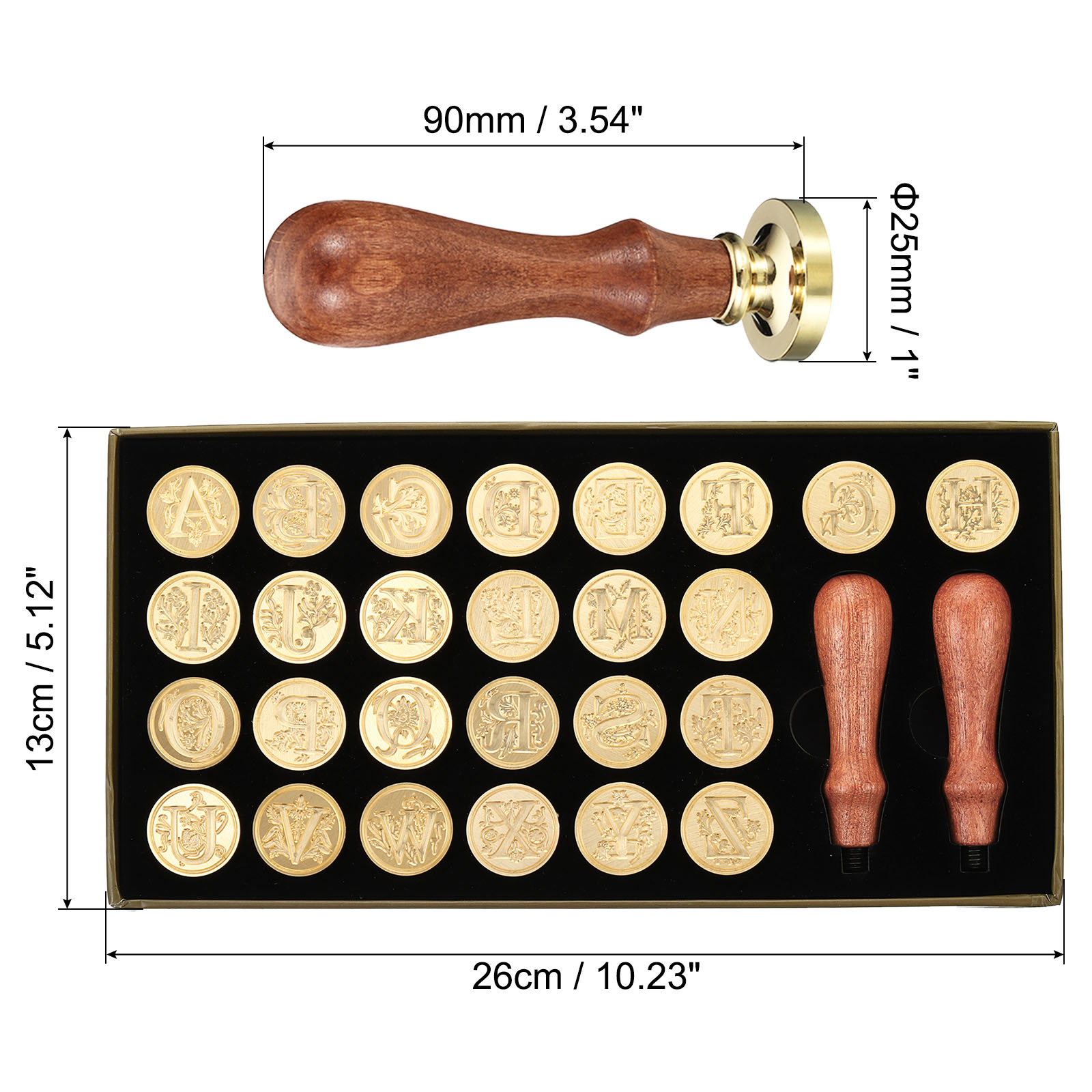Alphabet Wax Seal Stamp Kit, 2 - Wax Seal Letter Kit recensione e prezzo