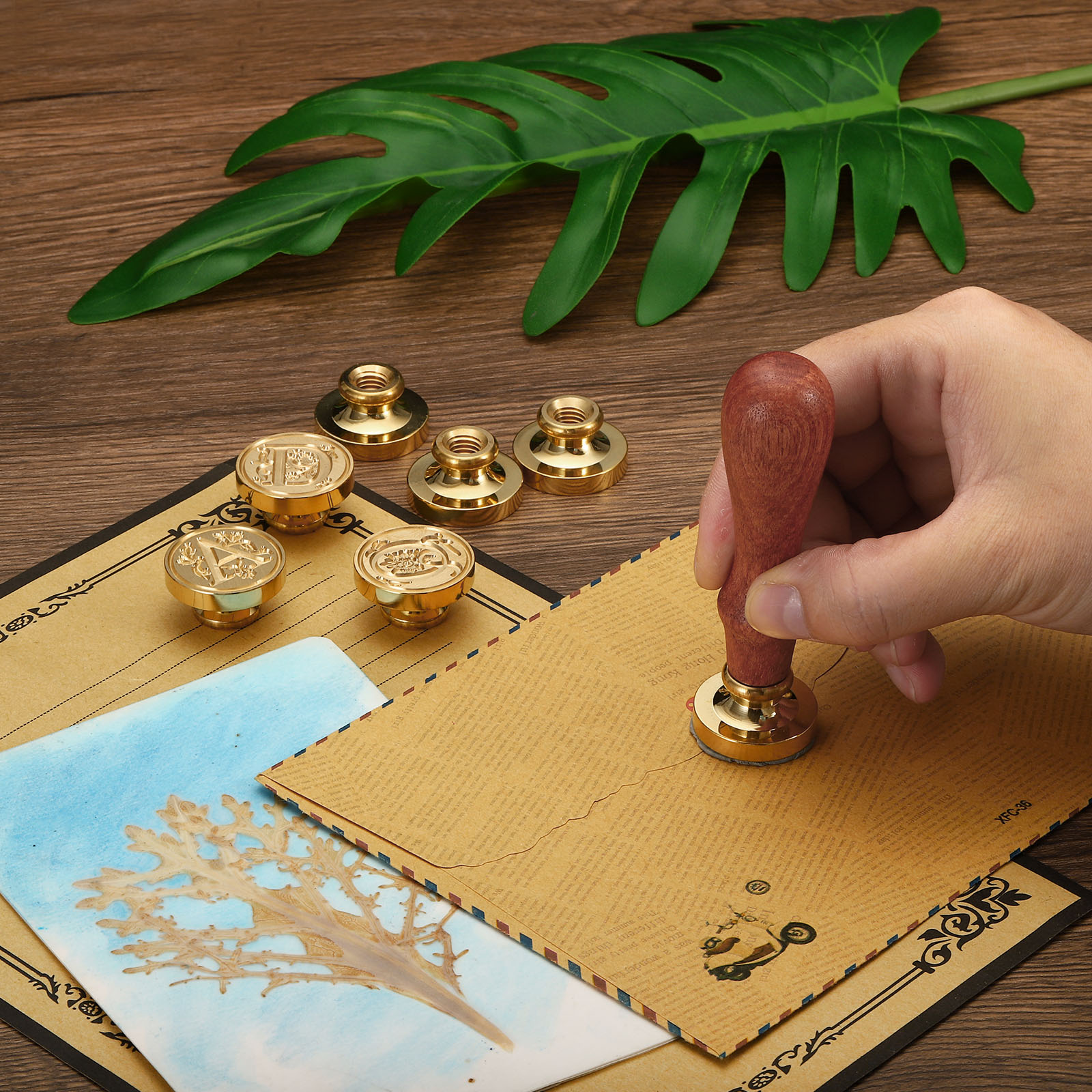 Alphabet Wax Seal Stamp Kit, 2 - Wax Seal Letter Kit recensione e prezzo