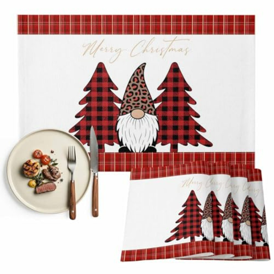 Set of 4 Winter Christmas Tree - Family Tree Print recensione e prezzo