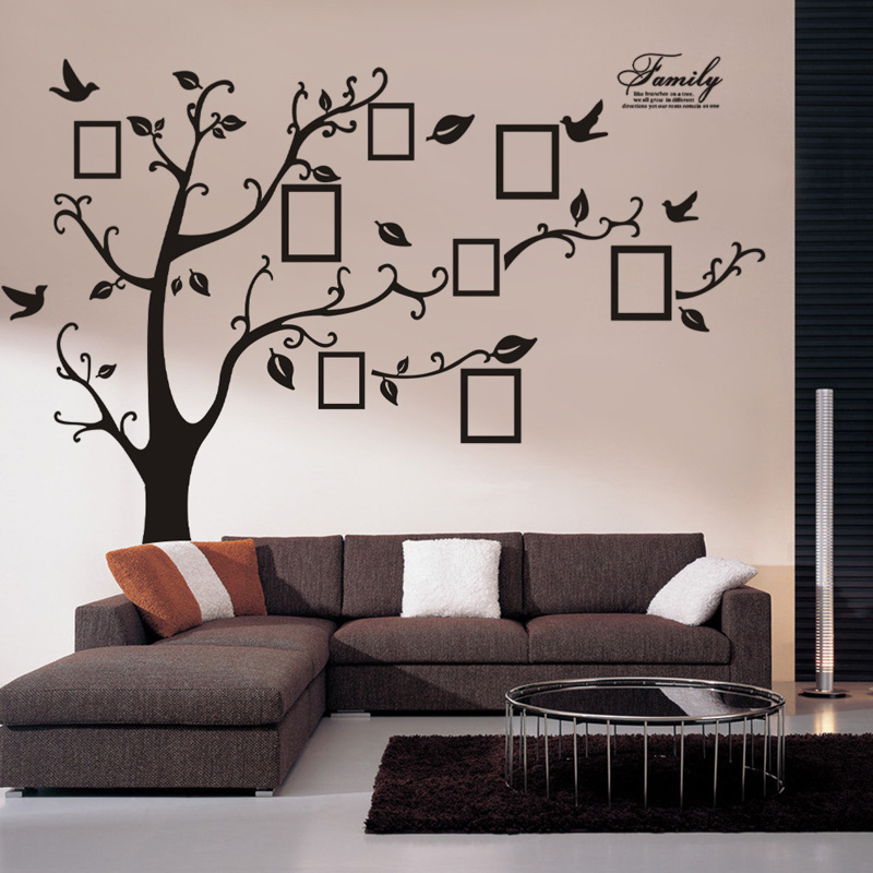 Large Size Photo Tree PVC Wall - Family Tree Print recensione e prezzo