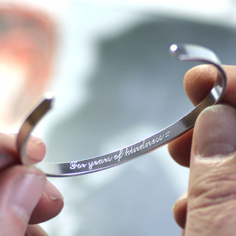 Vnox Dropshipping Customized B - Coordinates Bracelet recensione e prezzo