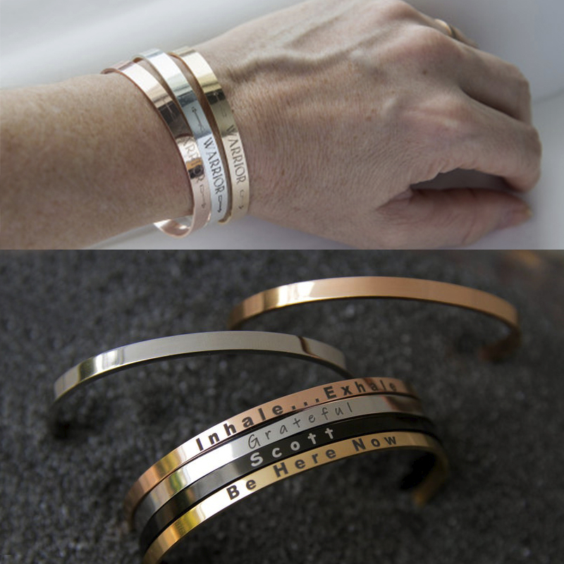 Vnox Dropshipping Customized B - Coordinates Bracelet recensione e prezzo