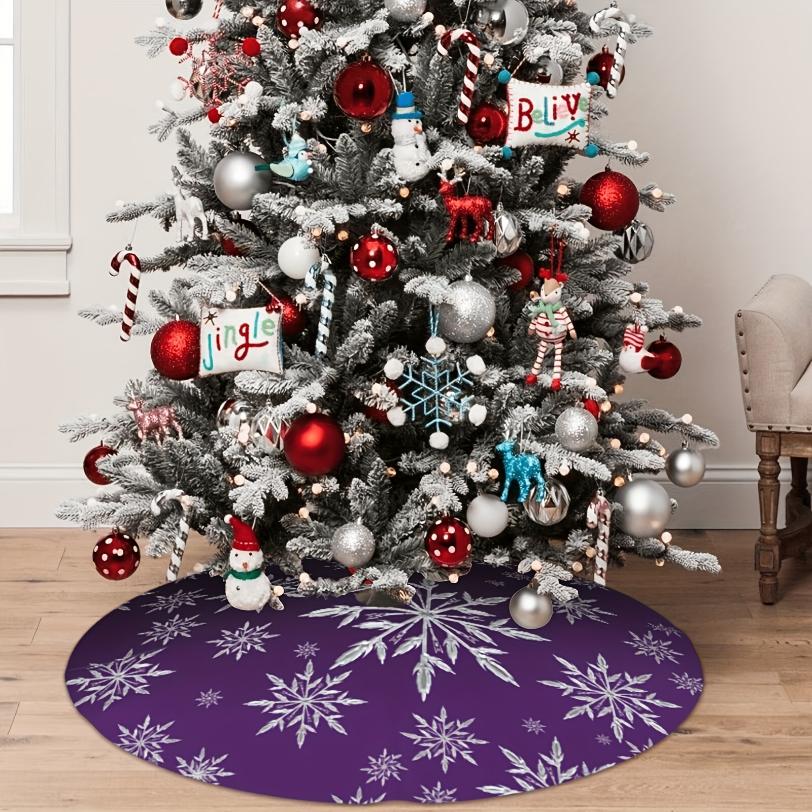 VIKAMA Deep Purple Snowflake P - Family Tree Print recensione e prezzo