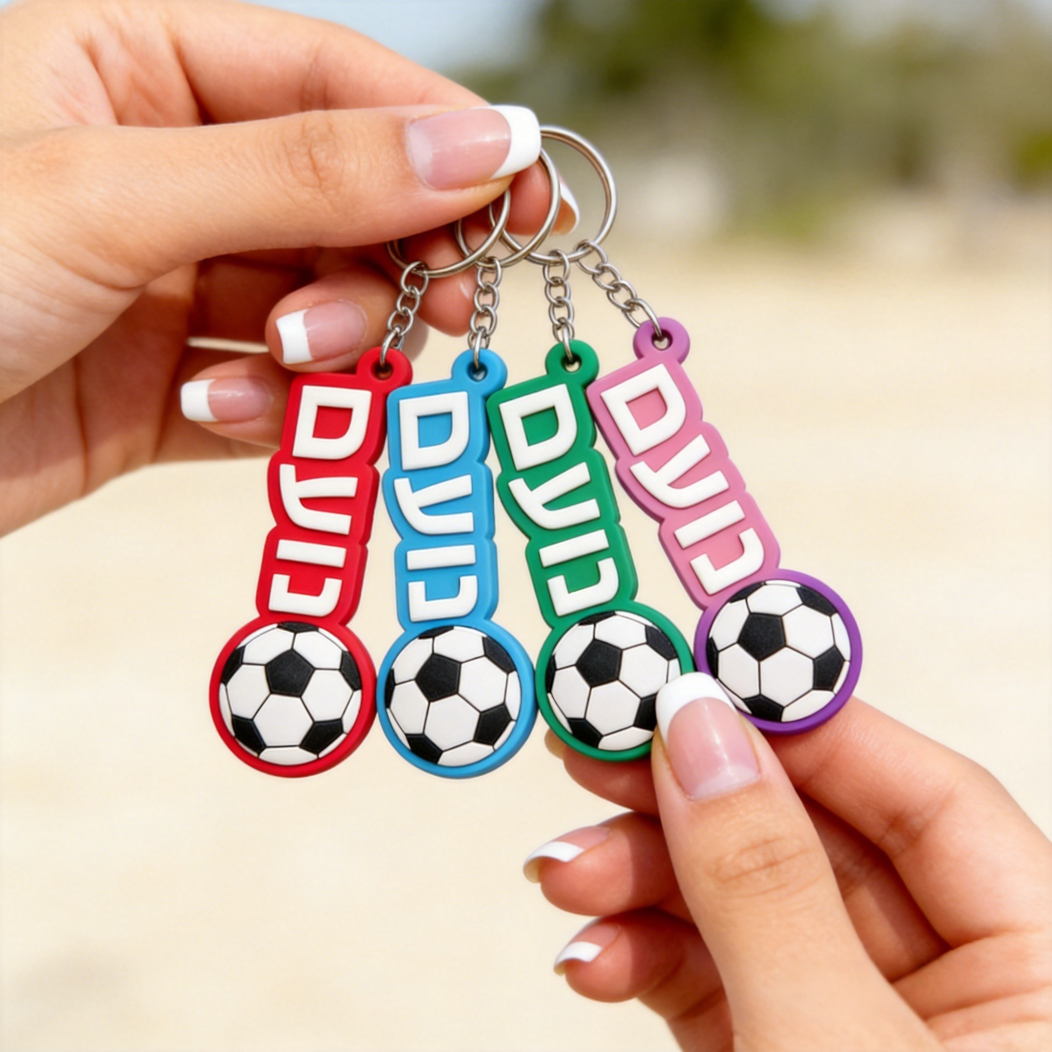 Hebrew Name Custom Soccer Keyc - Initial Ring Custom recensione e prezzo