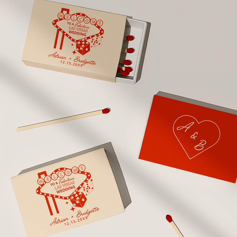 Customized Matchbox Sticker Fo - Personalised Candle Label recensione e prezzo