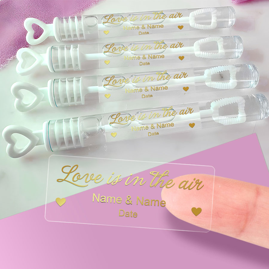 ‌Personalized Gold Foil Waterp - Personalised Candle Label recensione e prezzo