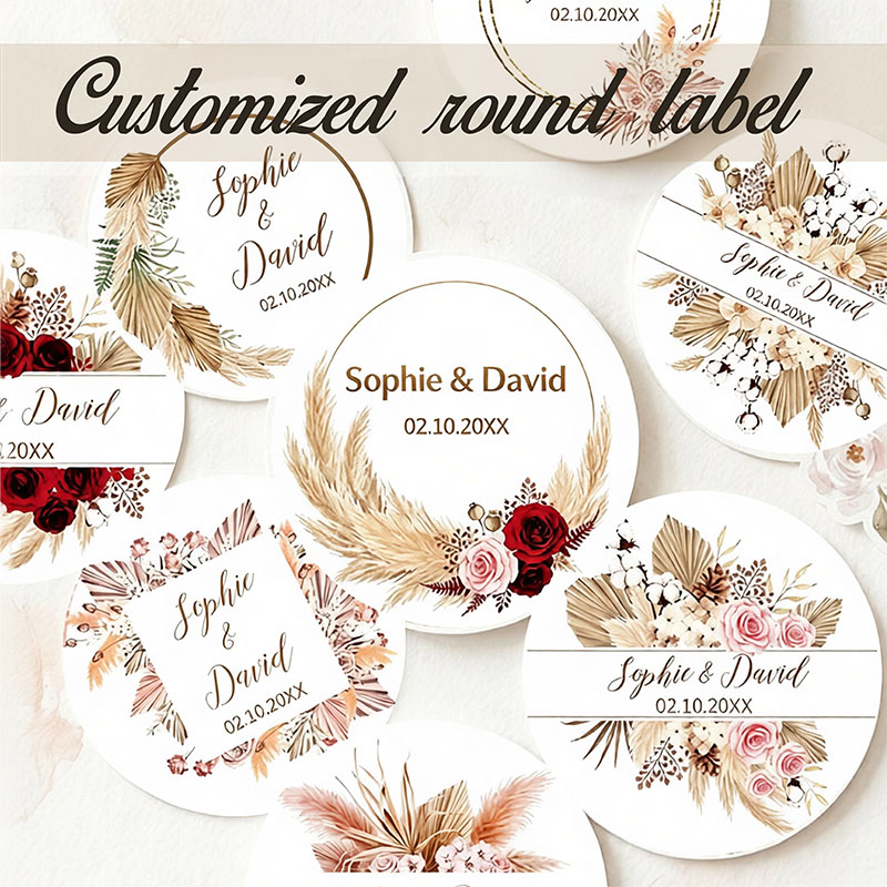 Personalized Boho Dried Pampas - Personalized Name Box recensione e prezzo