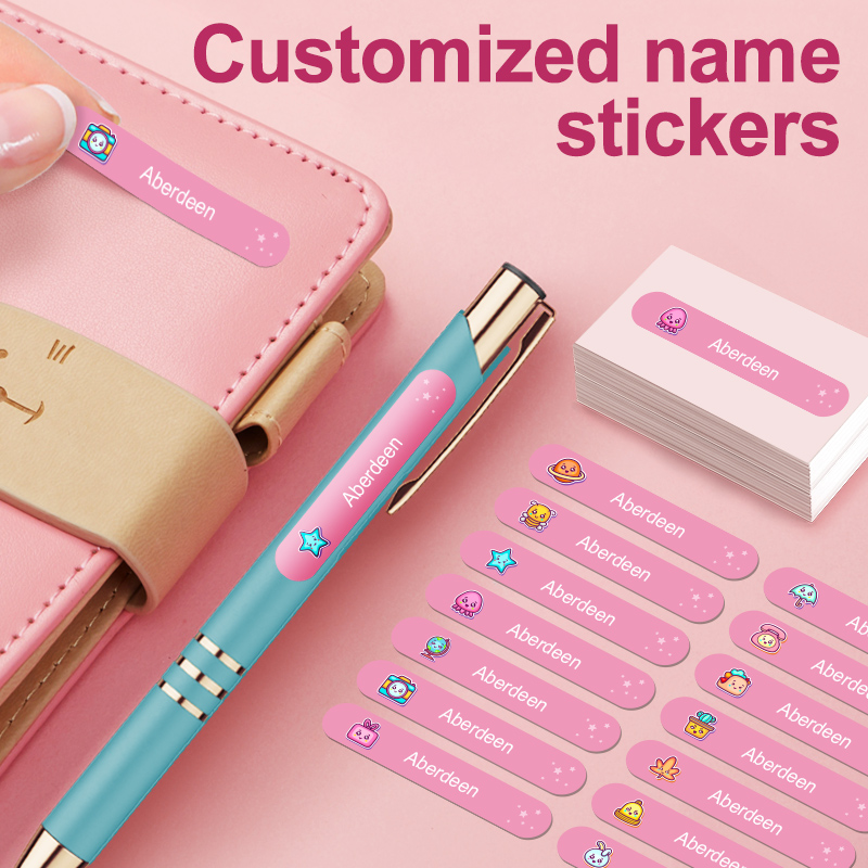 Personalized Waterproof Sticke - Personalized Name Box recensione e prezzo