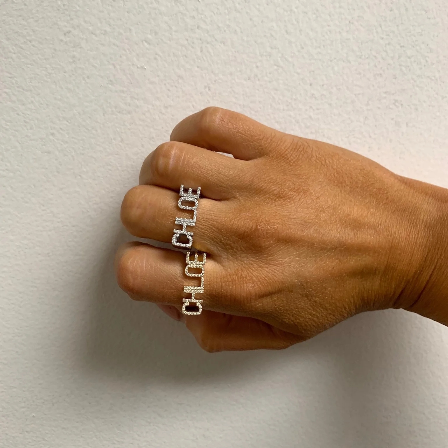 3D Name Ring Custom Diamond Na - Initial Ring Custom recensione e prezzo