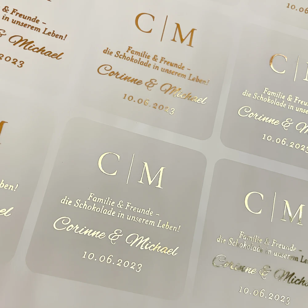100 Sheets Personalized Weddin - Personalised Candle Label recensione e prezzo