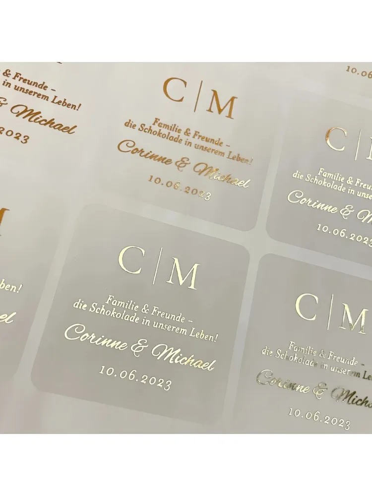 100 Sheets Personalized Weddin - Personalised Candle Label recensione e prezzo