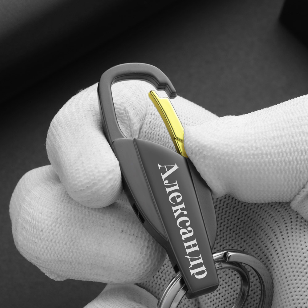 Personalized Lettering Keychai - Initial Ring Custom recensione e prezzo