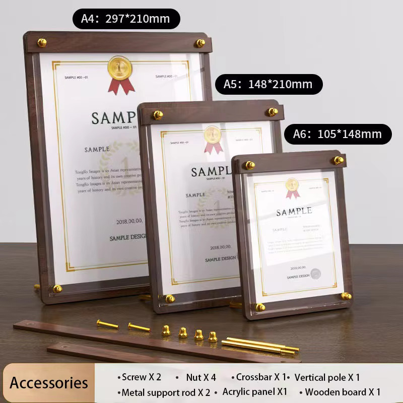 Custom A4/A5 Acrylic Wood Grai - Custom Map Poster recensione e prezzo