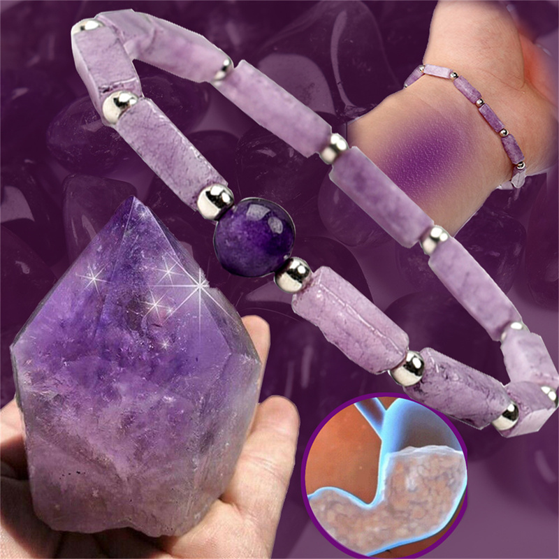 1Pcs Amethyst Body-purify Slim - Coordinates Bracelet recensione e prezzo