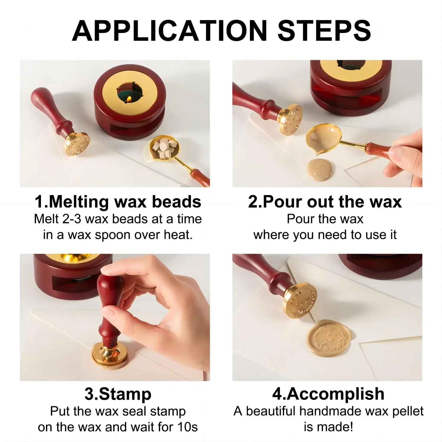 Custom Wax Seal Stamp Kit Doub - Wax Seal Letter Kit recensione e prezzo