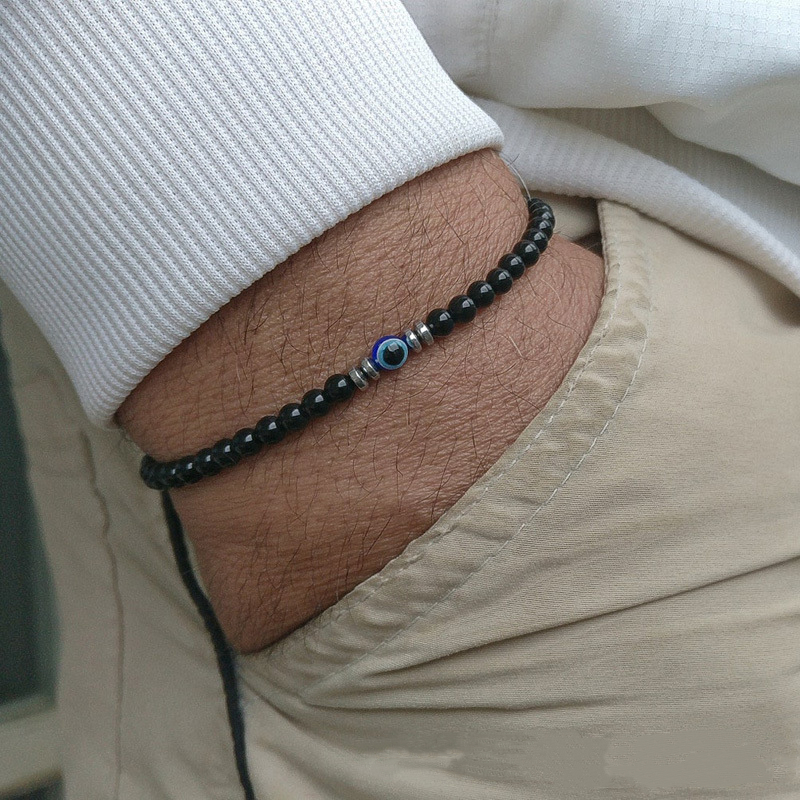 Trendy 4mm Obsidian Hematite N - Coordinates Bracelet recensione e prezzo