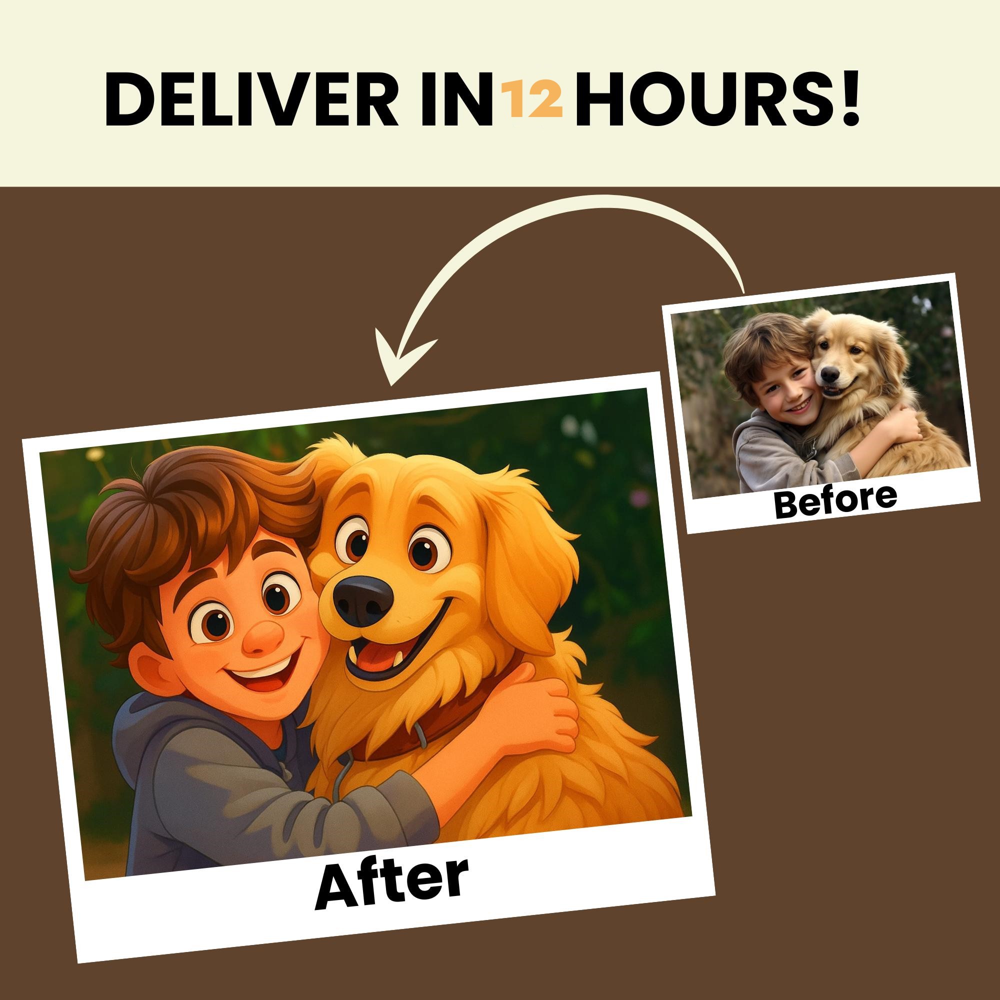 Custom Family Portrait Cartoon - Custom Star Map recensione e prezzo