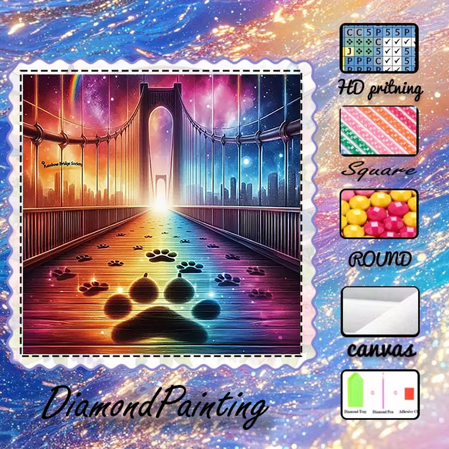 1 piece - 5D-DIY - Flocking cl - Photo Mosaic Print recensione e prezzo