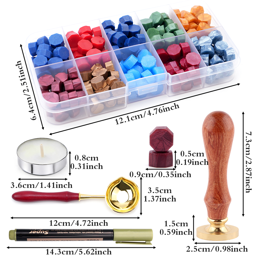 Alphabet Wax Seal Stamp Set -  - Wax Seal Letter Kit recensione e prezzo