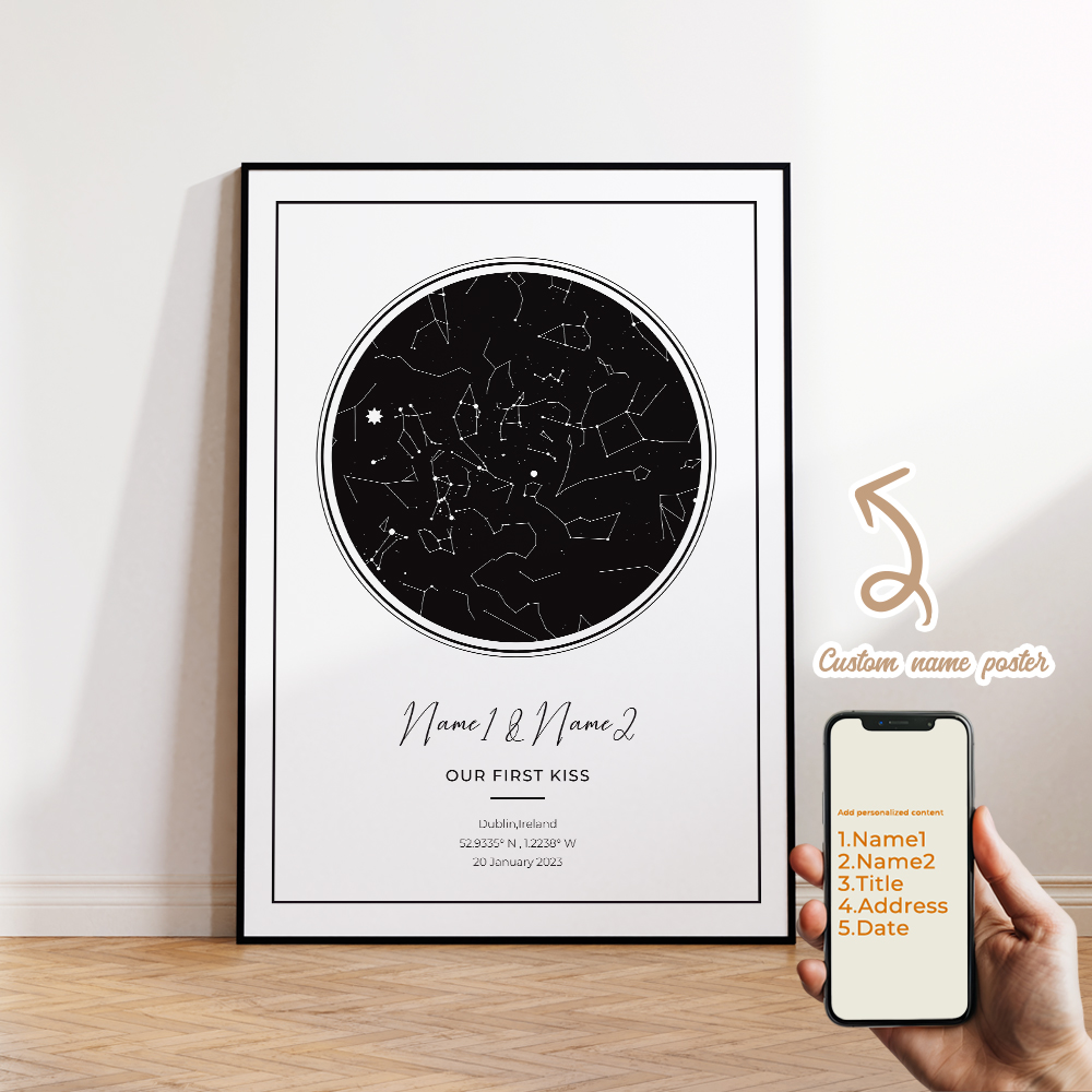 Modern Custom Personalized Nig - Custom Star Map recensione e prezzo