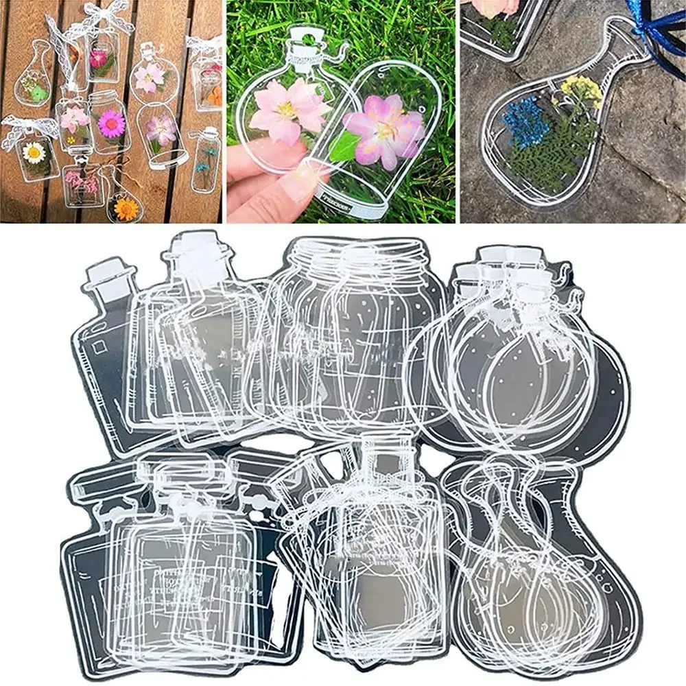 Wishing Bottle Pattern Pressed - Dried Flower Bookmark recensione e prezzo
