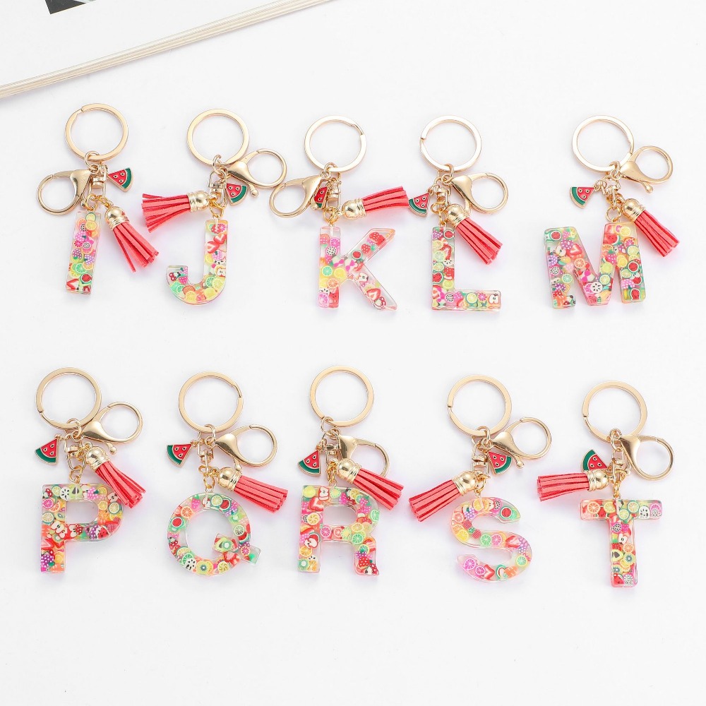 Personalized A-Z Key Ring Buck - Monogram Keychain Leather recensione e prezzo