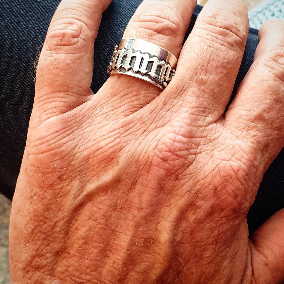 12MM Men' Gothic Rings Persona - Initial Ring Custom recensione e prezzo